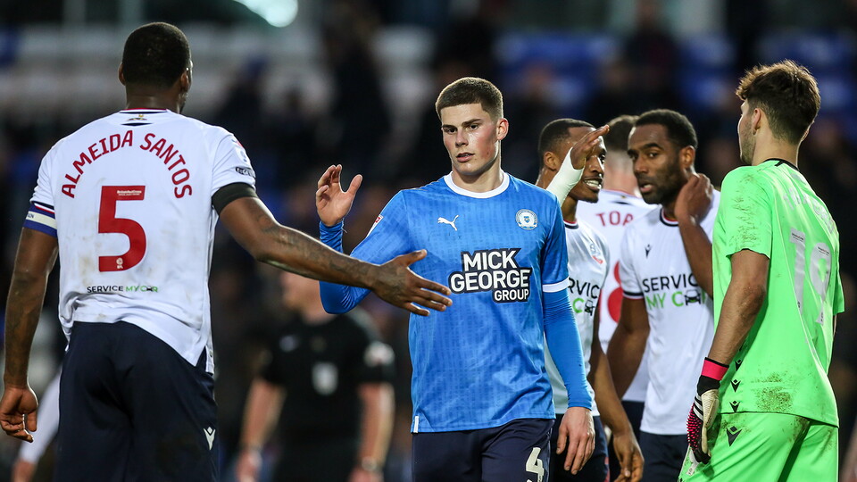 Posh v Bolton Wanderers