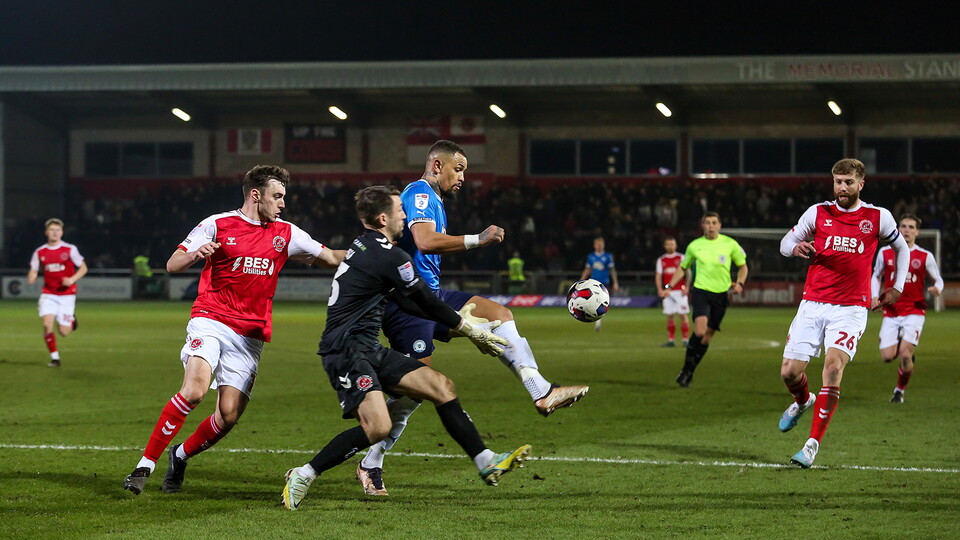 Fleetwood Town v Posh