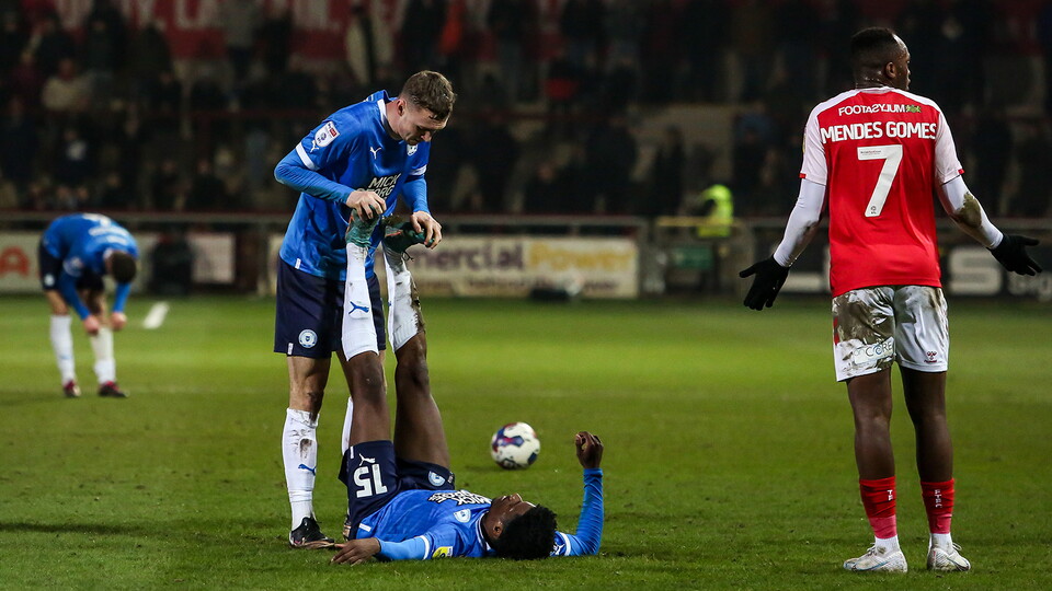 Fleetwood Town v Posh