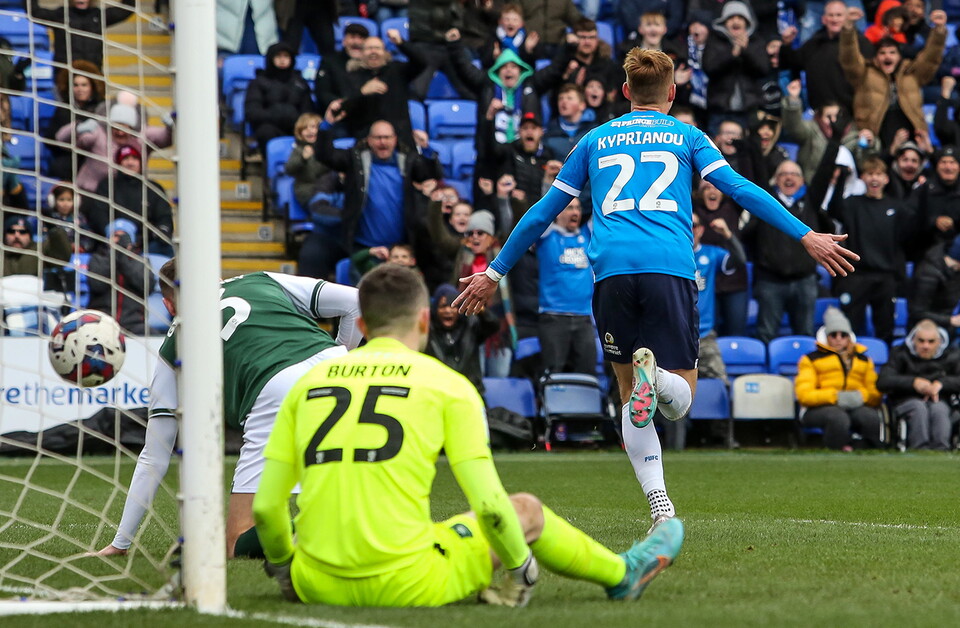 Posh v Plymouth Argyle