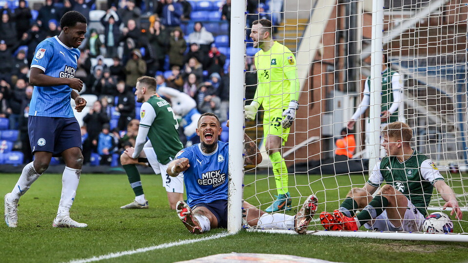 Posh v Plymouth Argyle