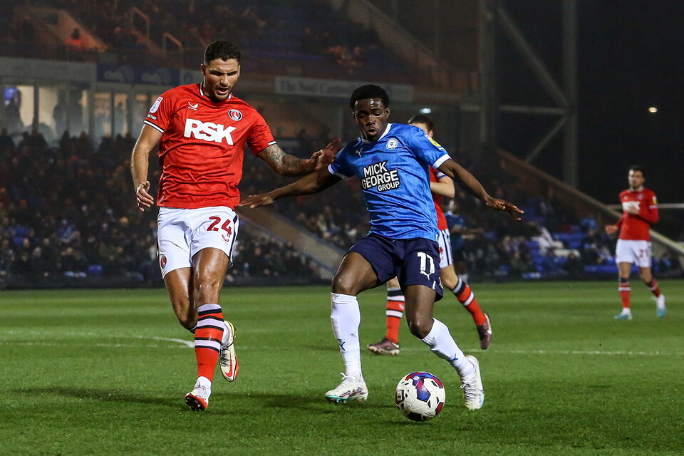 Posh v Charlton Athletic