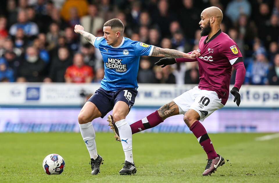 Posh v Derby County