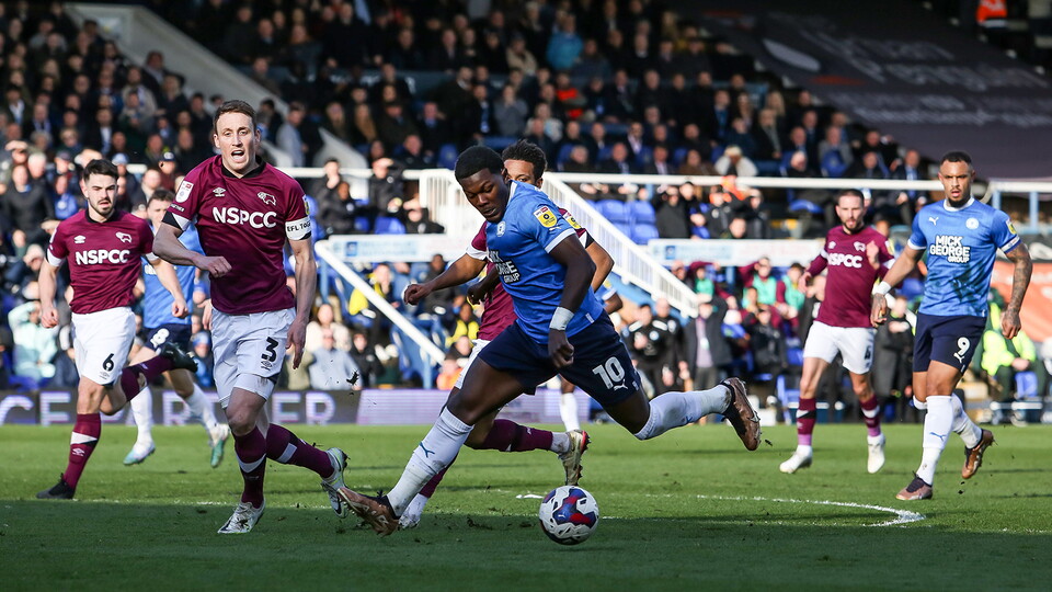 Posh v Derby County