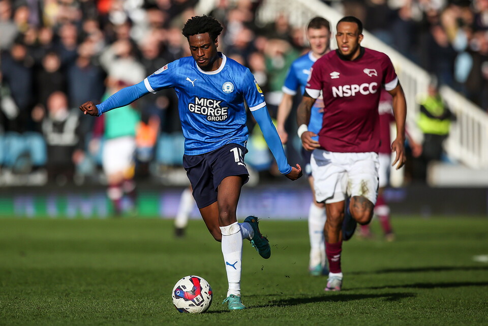Posh v Derby County