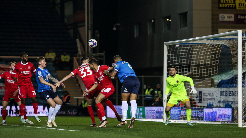 Posh v Shrewsbury Town