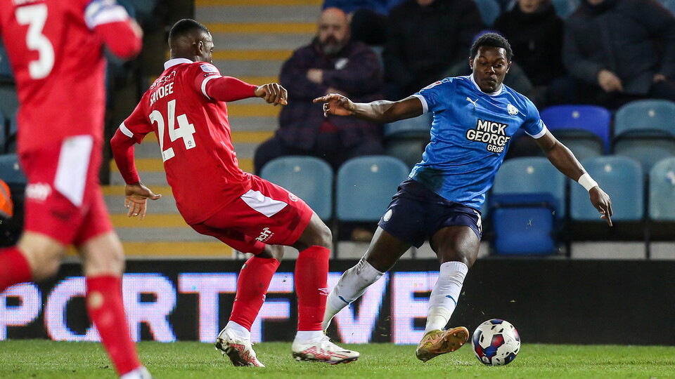 Posh v Shrewsbury Town