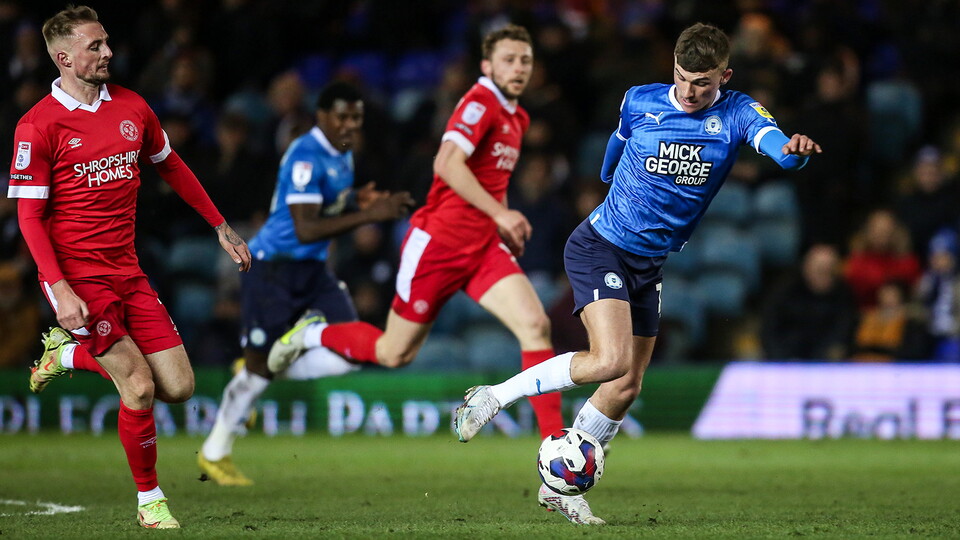 Posh v Shrewsbury Town