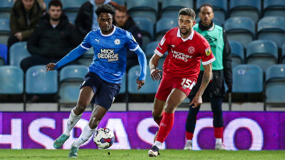 Posh v Shrewsbury Town