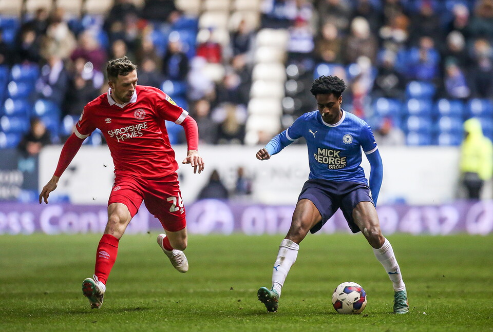 Posh v Shrewsbury Town