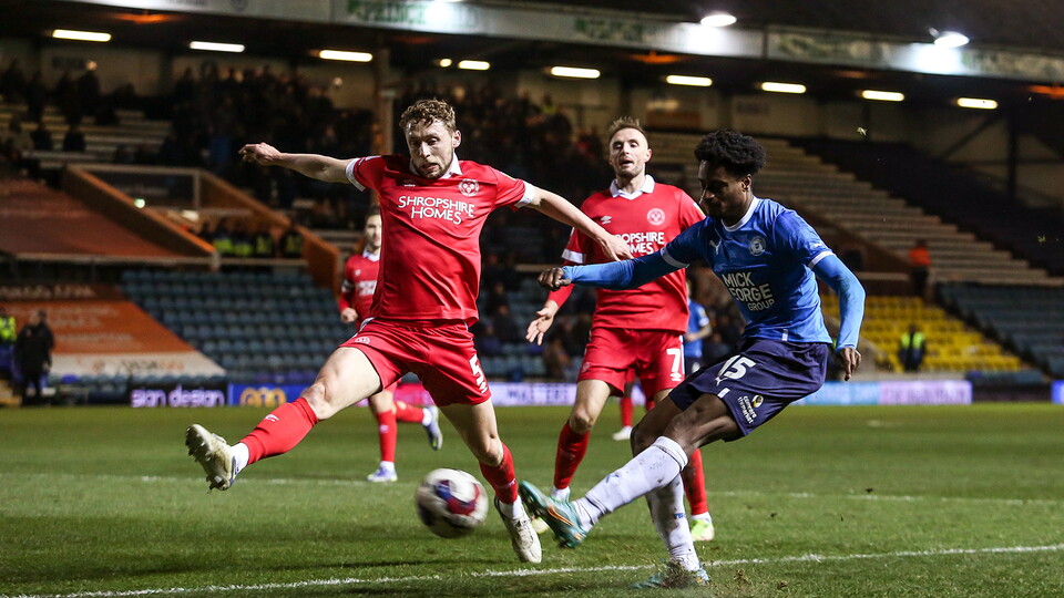 Posh v Shrewsbury Town