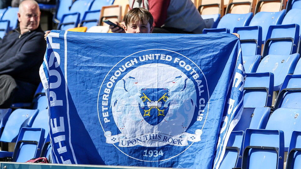 Posh Fans at Shrewsbury