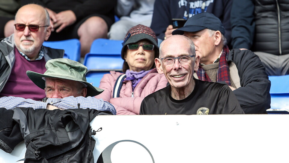 Posh Fans at Shrewsbury