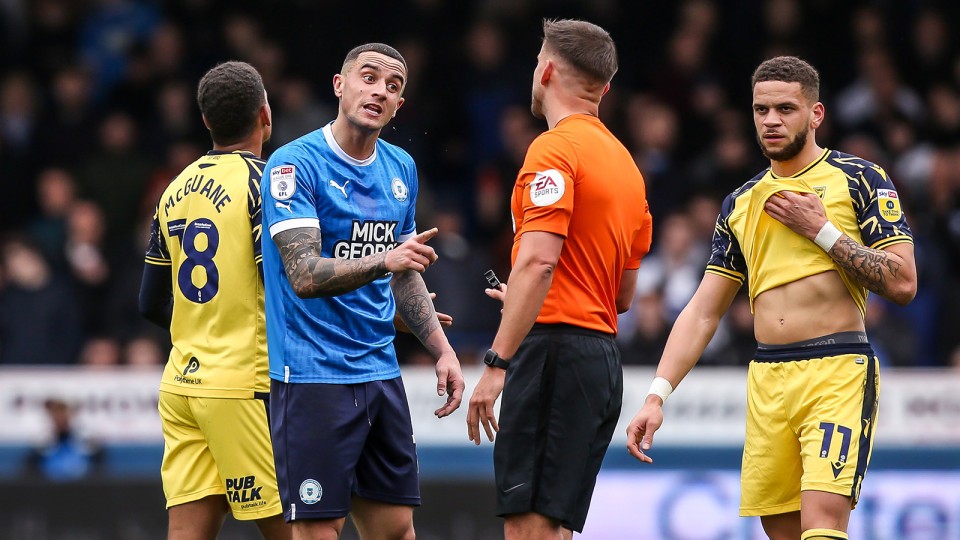 Posh v Oxford United