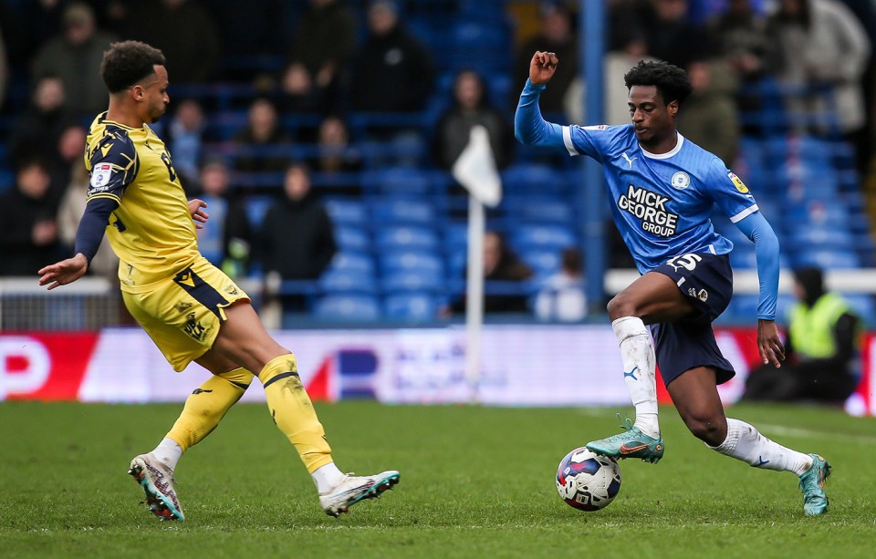 Posh v Oxford United
