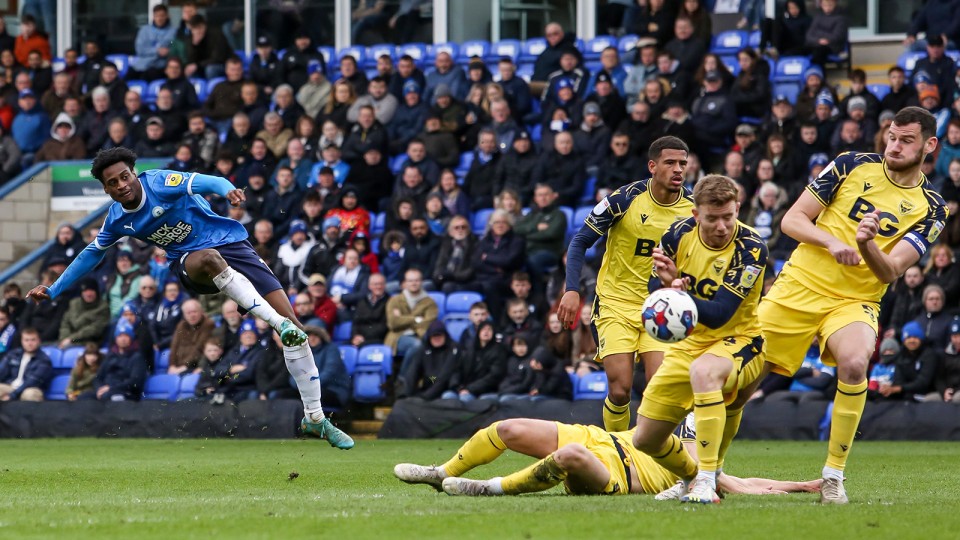 Posh v Oxford United