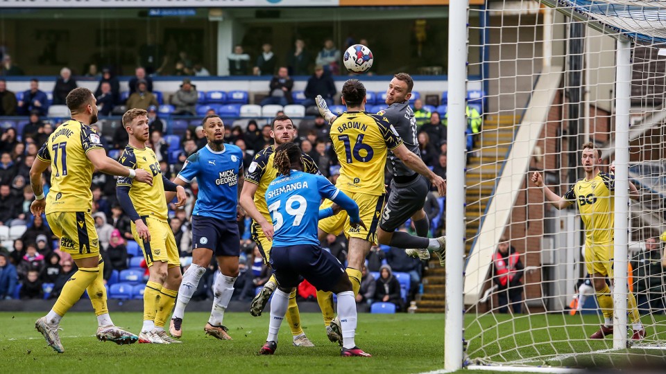 Posh v Oxford United