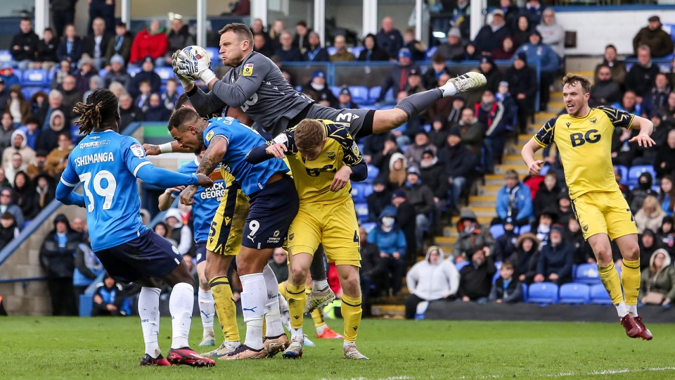 Posh v Oxford United