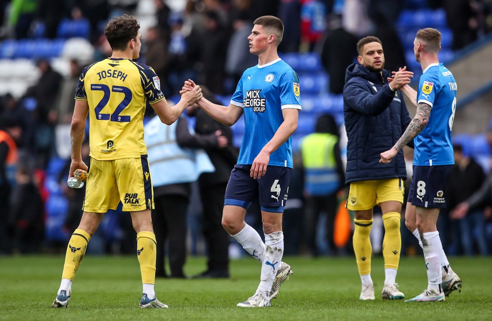 Posh v Oxford United