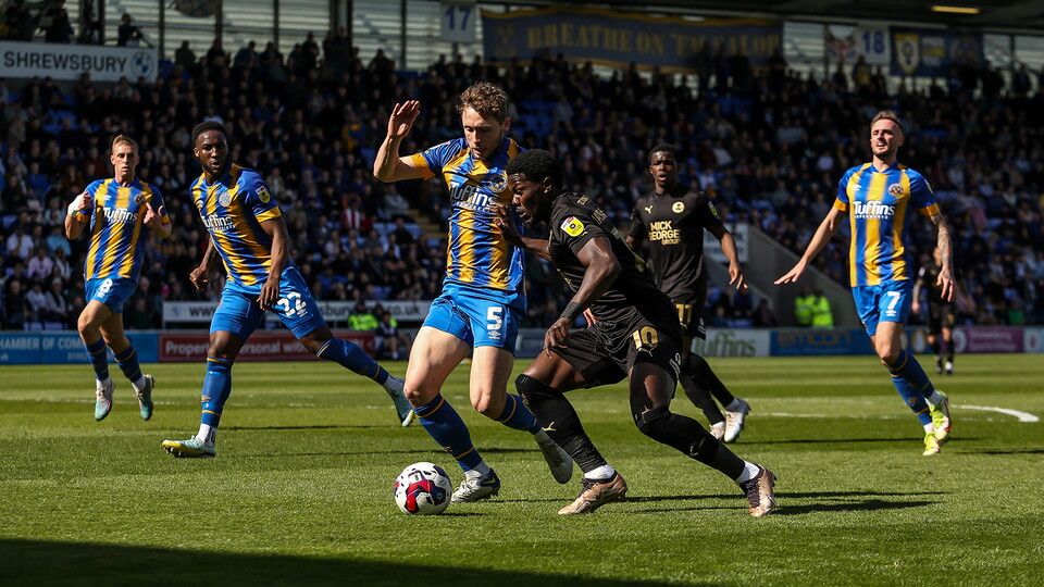 Shrewsbury Town v Posh