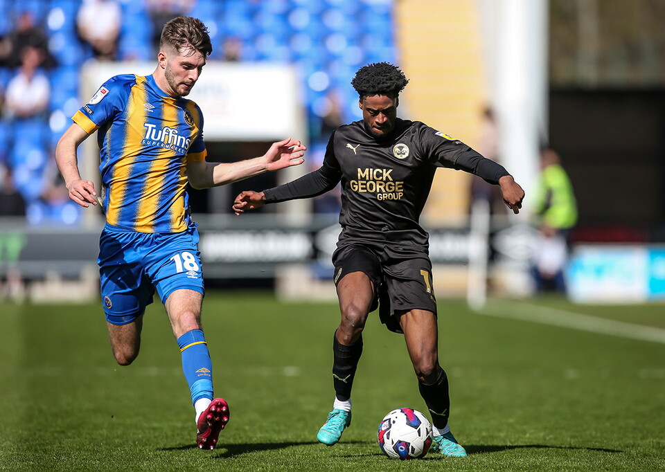 Shrewsbury Town v Posh