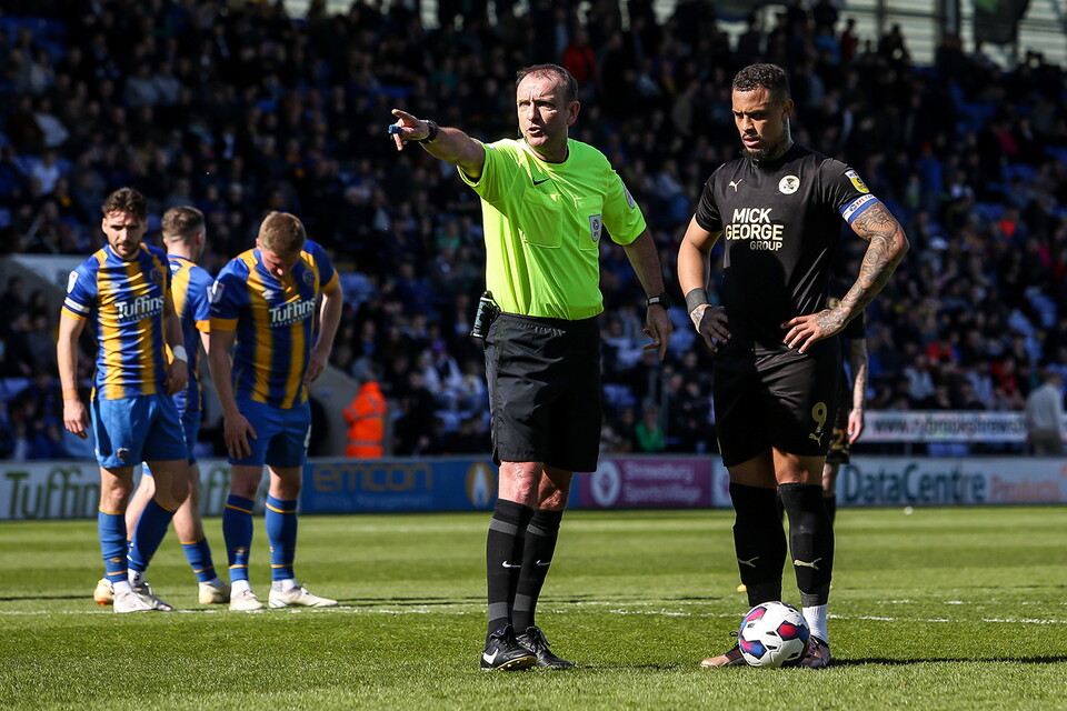 Shrewsbury Town v Posh