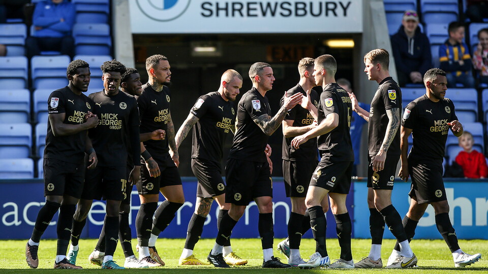 Shrewsbury Town v Posh
