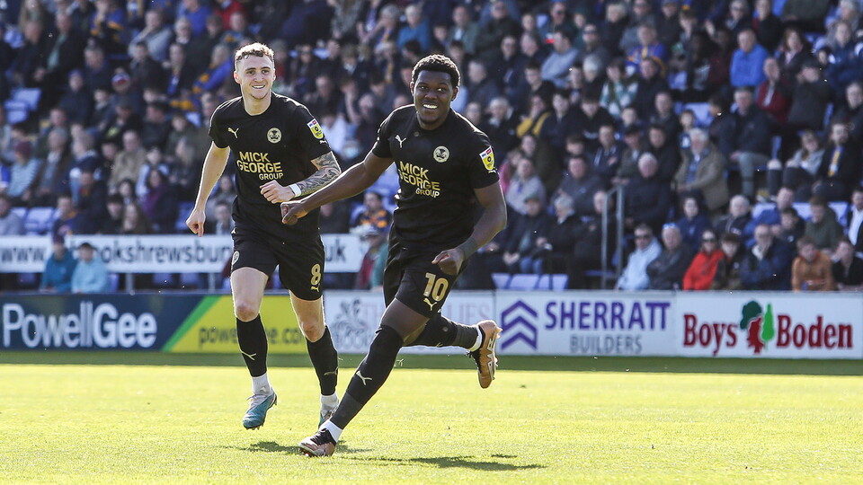 Shrewsbury Town v Posh