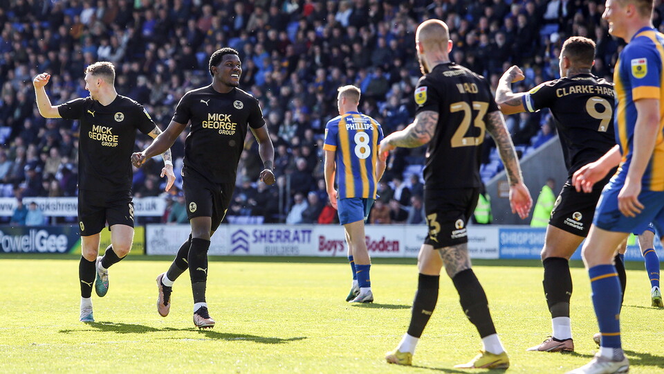 Shrewsbury Town v Posh