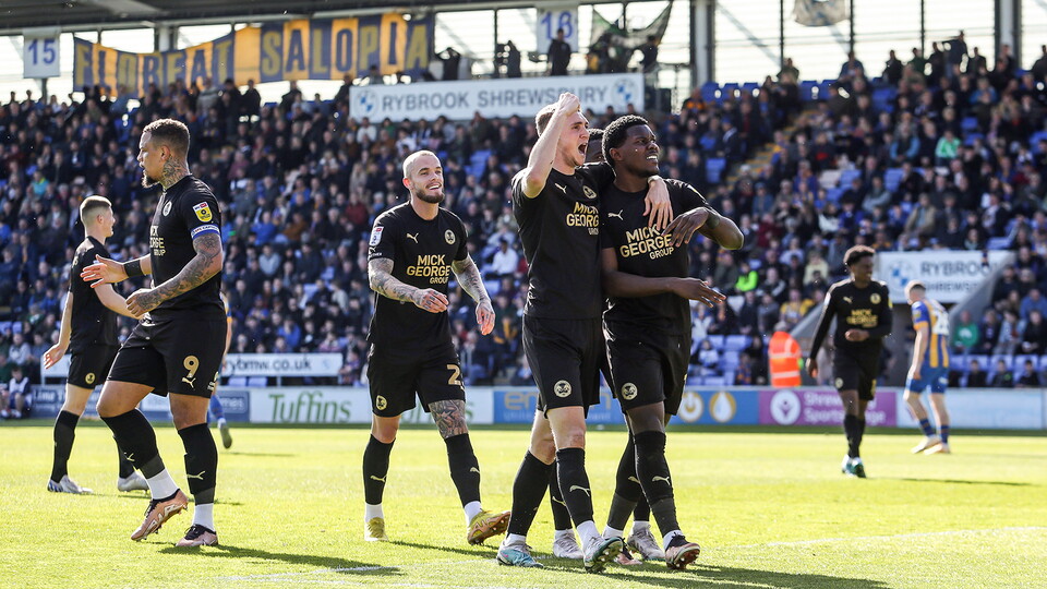 Shrewsbury Town v Posh
