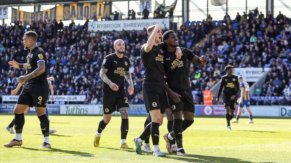 Shrewsbury Town v Posh