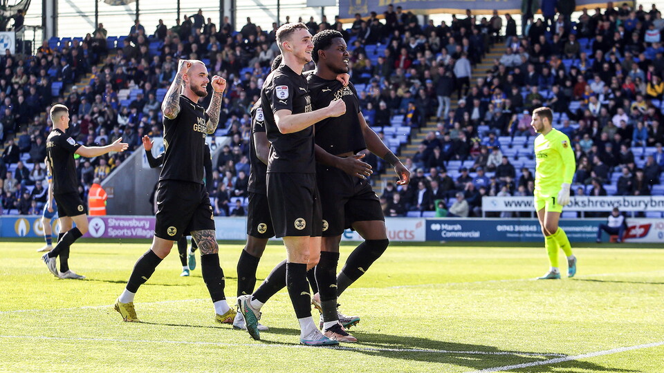 Shrewsbury Town v Posh