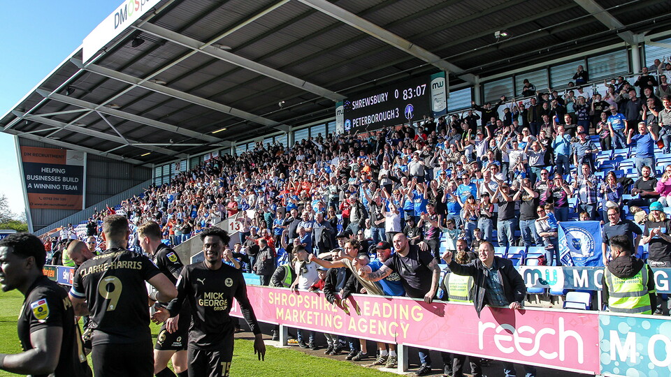 Shrewsbury Town v Posh