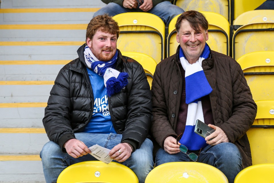 Posh Fans v Sheffield Wednesday