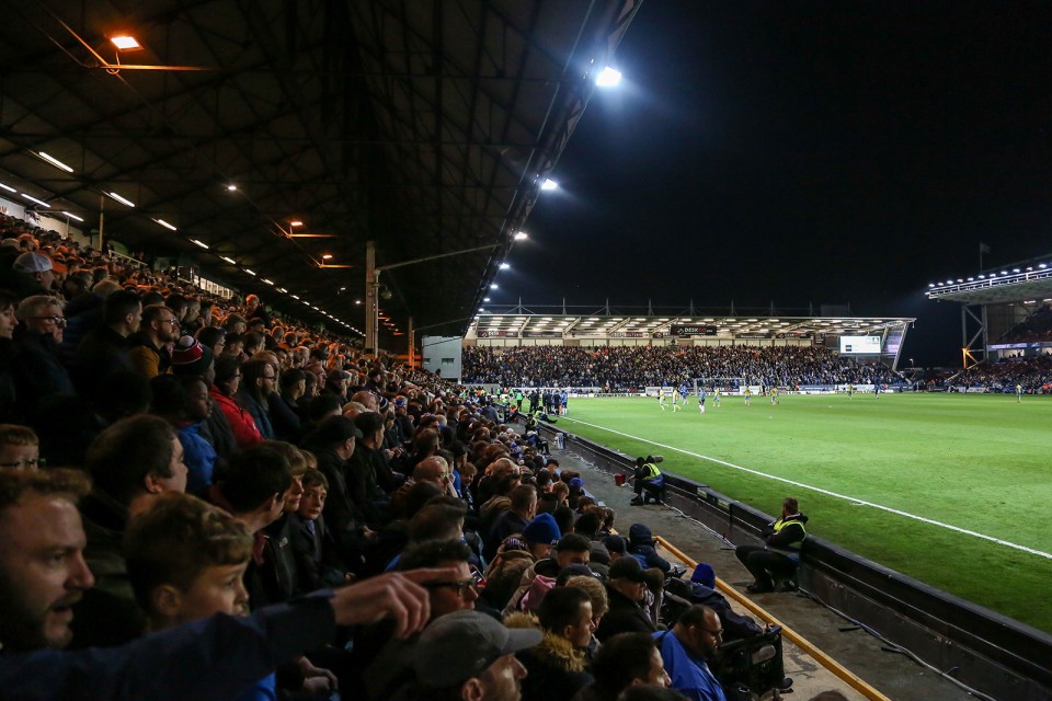Posh Fans v Sheffield Wednesday