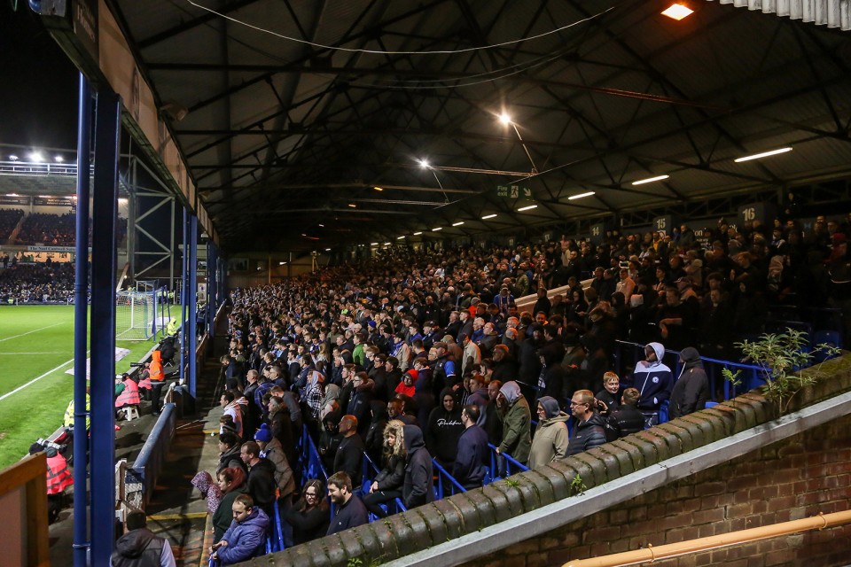Posh Fans v Sheffield Wednesday