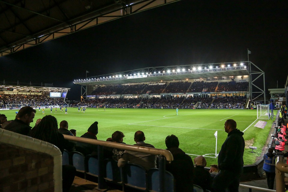 Posh Fans v Sheffield Wednesday