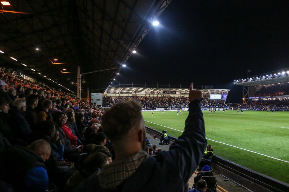 Posh Fans v Sheffield Wednesday