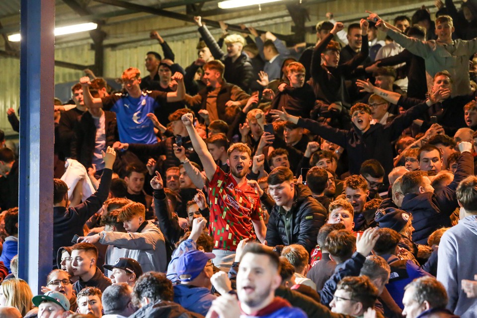 Posh Fans v Sheffield Wednesday