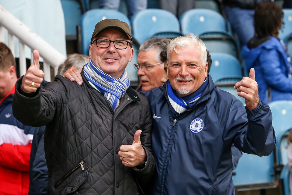 Posh Fans v Sheffield Wednesday