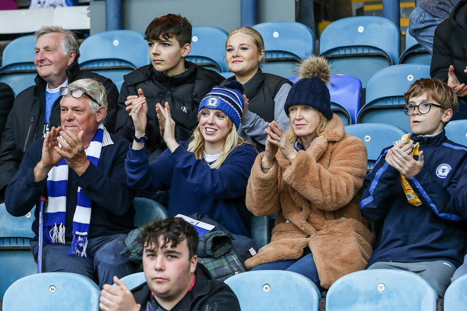 Posh Fans v Sheffield Wednesday
