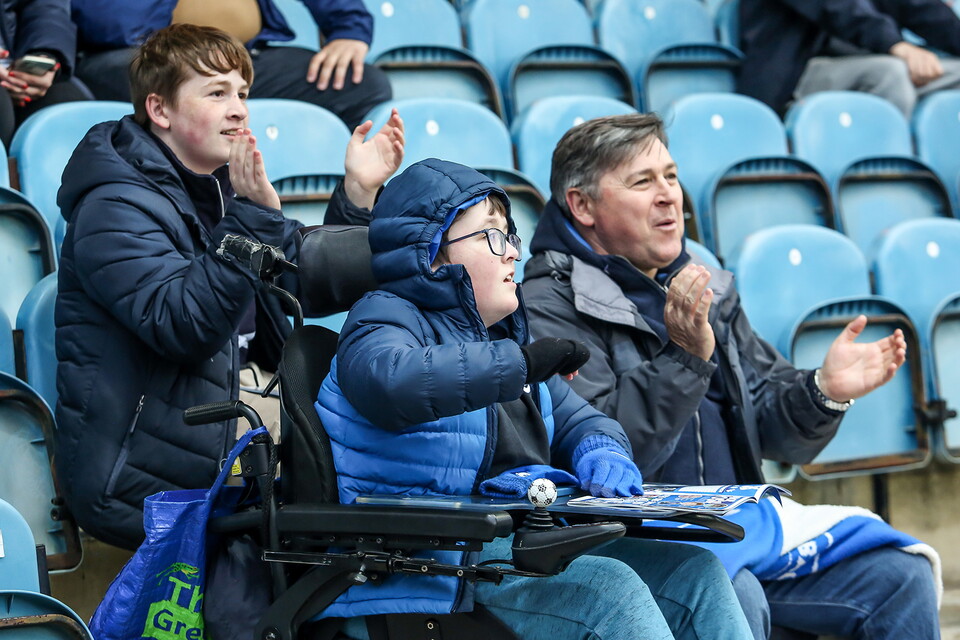 Posh Fans v Sheffield Wednesday