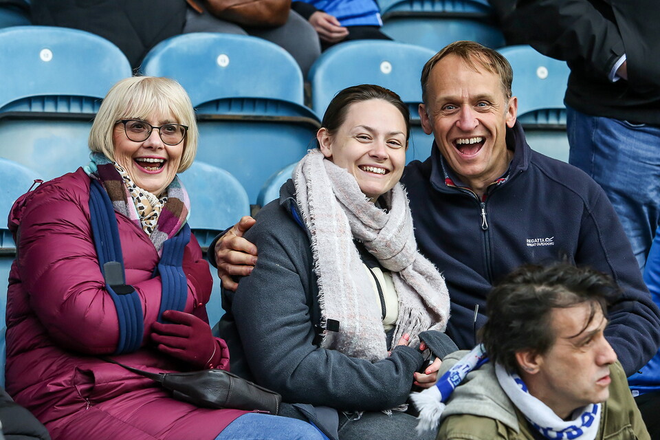 Posh Fans v Sheffield Wednesday