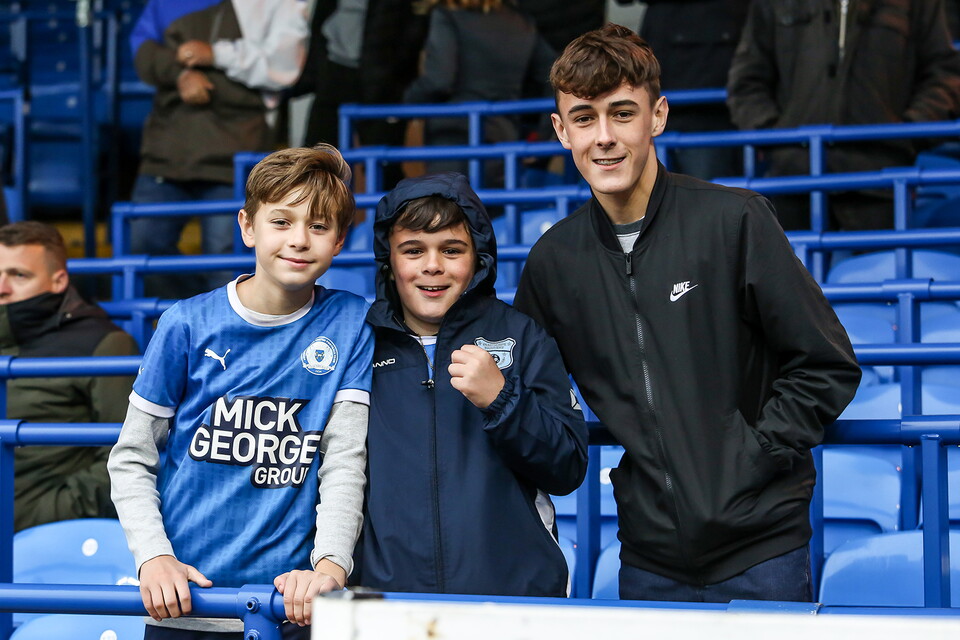 Posh Fans v Sheffield Wednesday