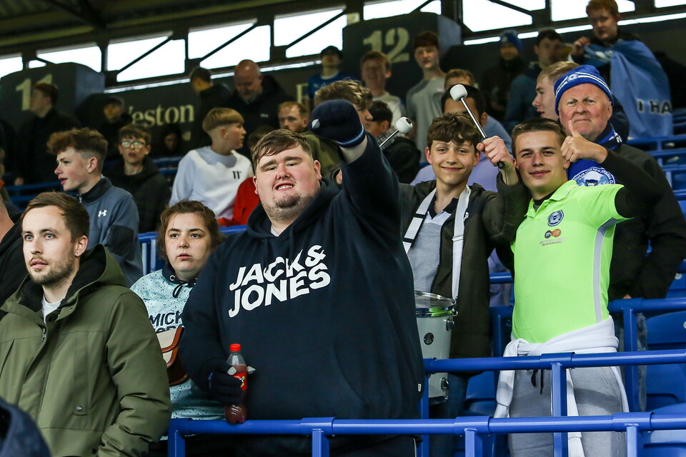 Posh Fans v Sheffield Wednesday