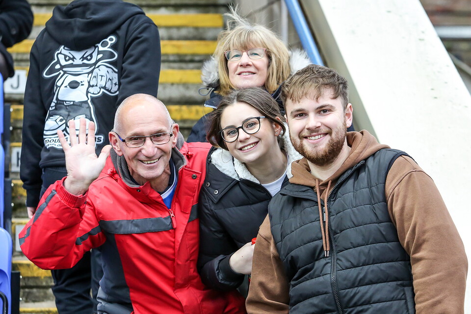 Posh Fans v Sheffield Wednesday