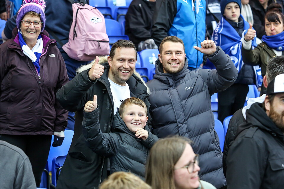 Posh Fans v Sheffield Wednesday