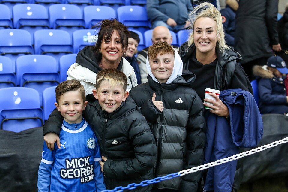 Posh Fans v Sheffield Wednesday