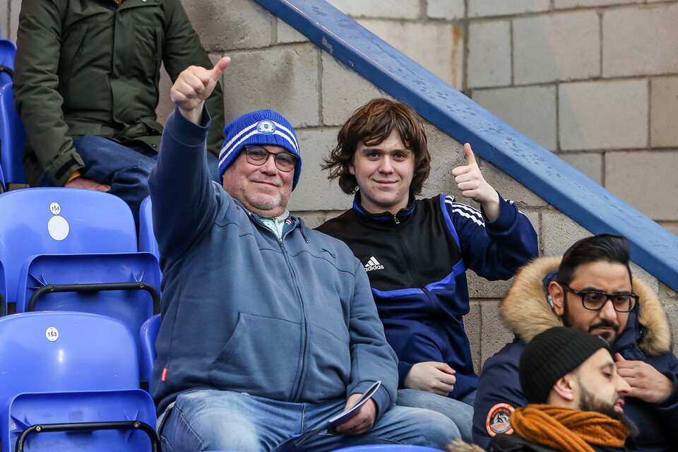 Posh Fans v Sheffield Wednesday
