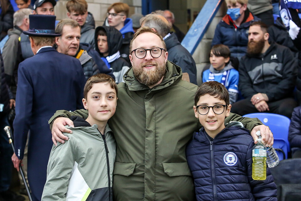 Posh Fans v Sheffield Wednesday